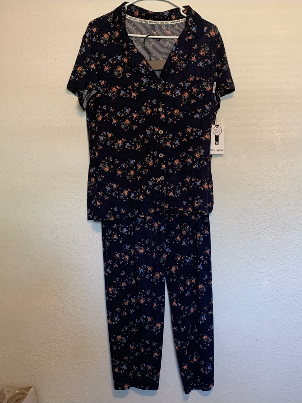 Nine West  Floral Pajama Set